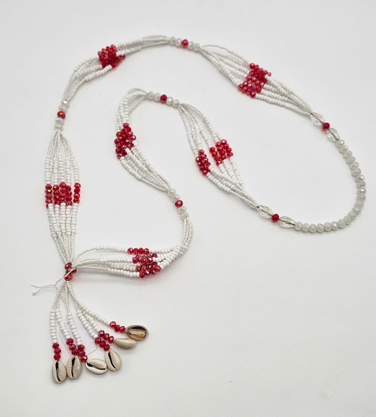 COLLAR DE MAZO DE IYAWO DE OBATALA AYAGUNA
