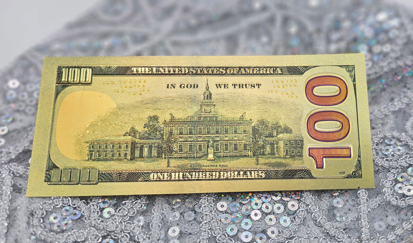 BILLETE DE ORO DE 100 USD