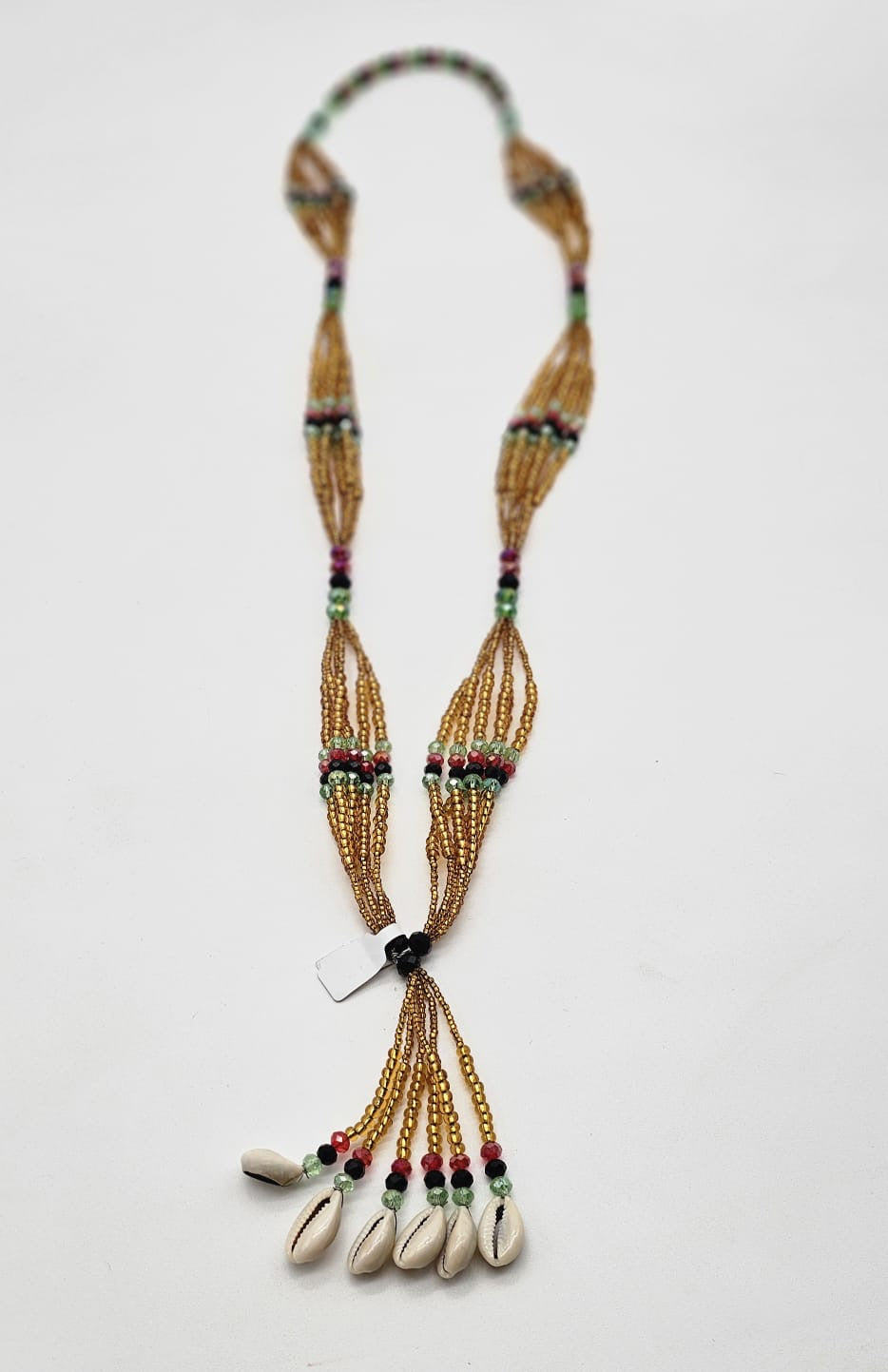 COLLAR DE MAZO DE IYAWO DE OSHUN