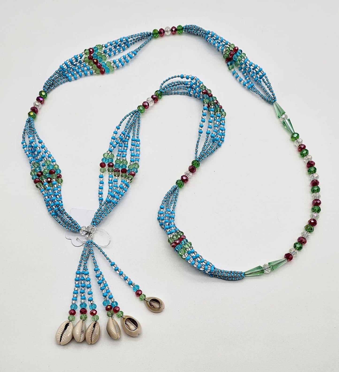 COLLAR DE MAZO DE IYAWO DE OLOKUN