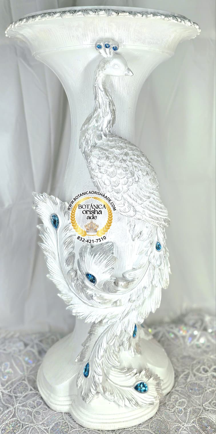 PEDESTAL DE PAVO REAL DE OBATALA