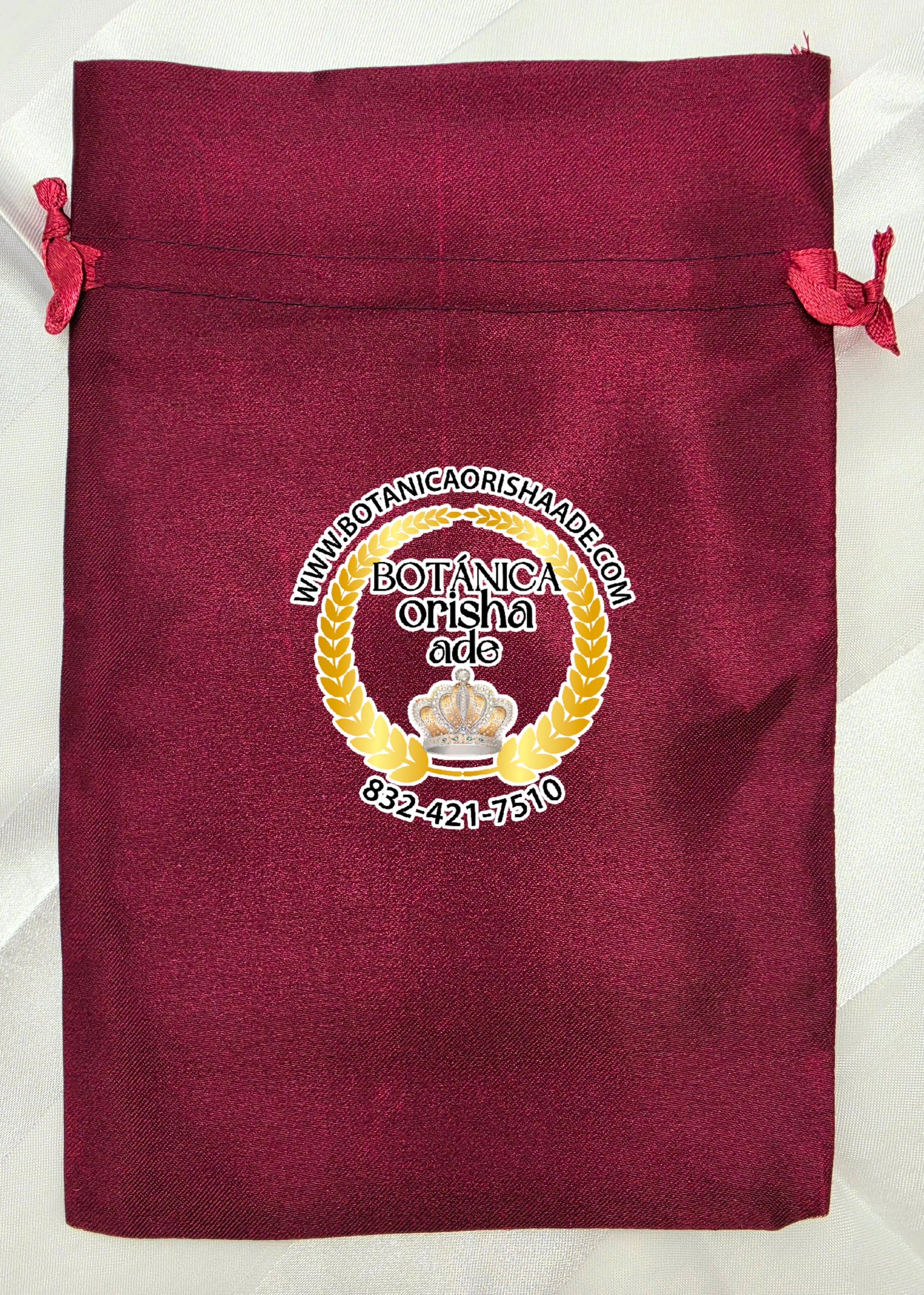 BOLSA DE CARACOL GRANDE - COLOR VINO