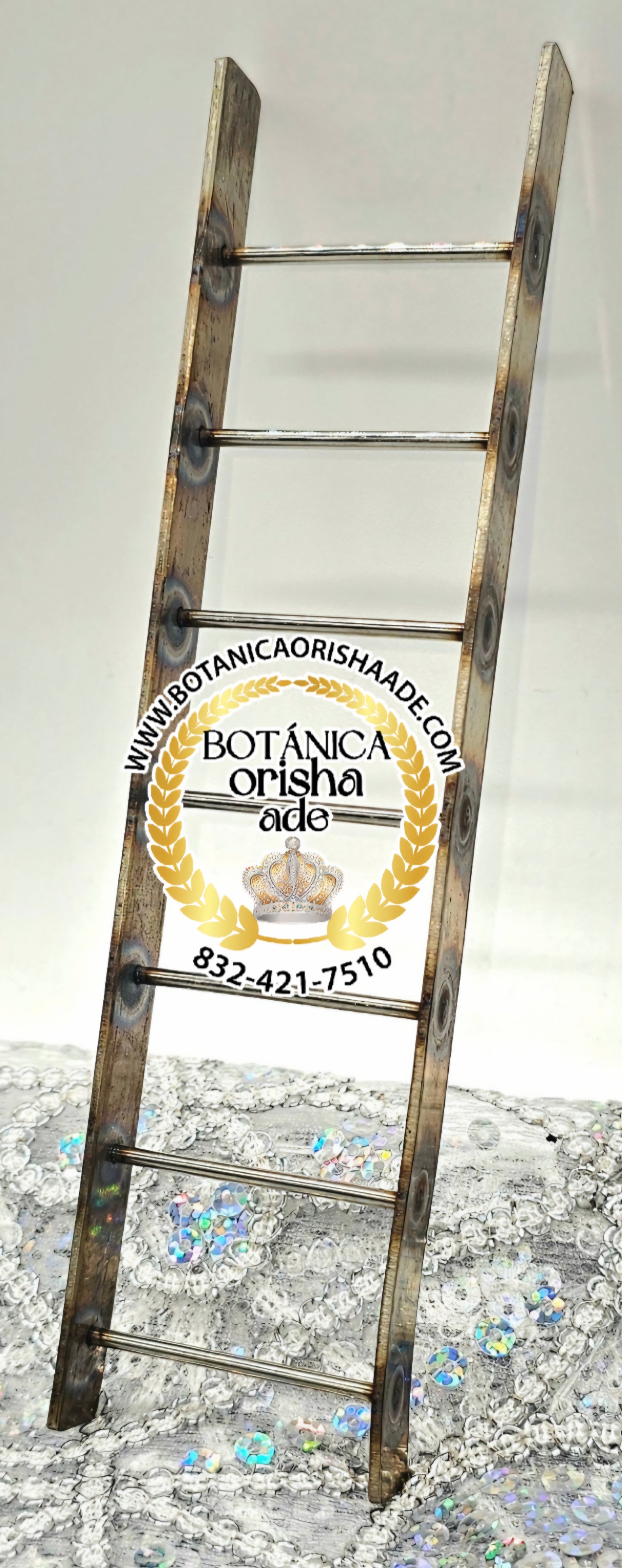 ESCALERA DE METAL 7 PASOS