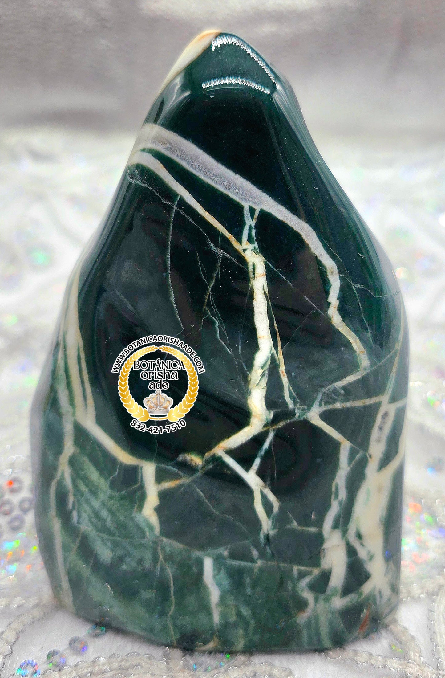 PIEDRA DE CRISTAL - BLOODSTONE 5"