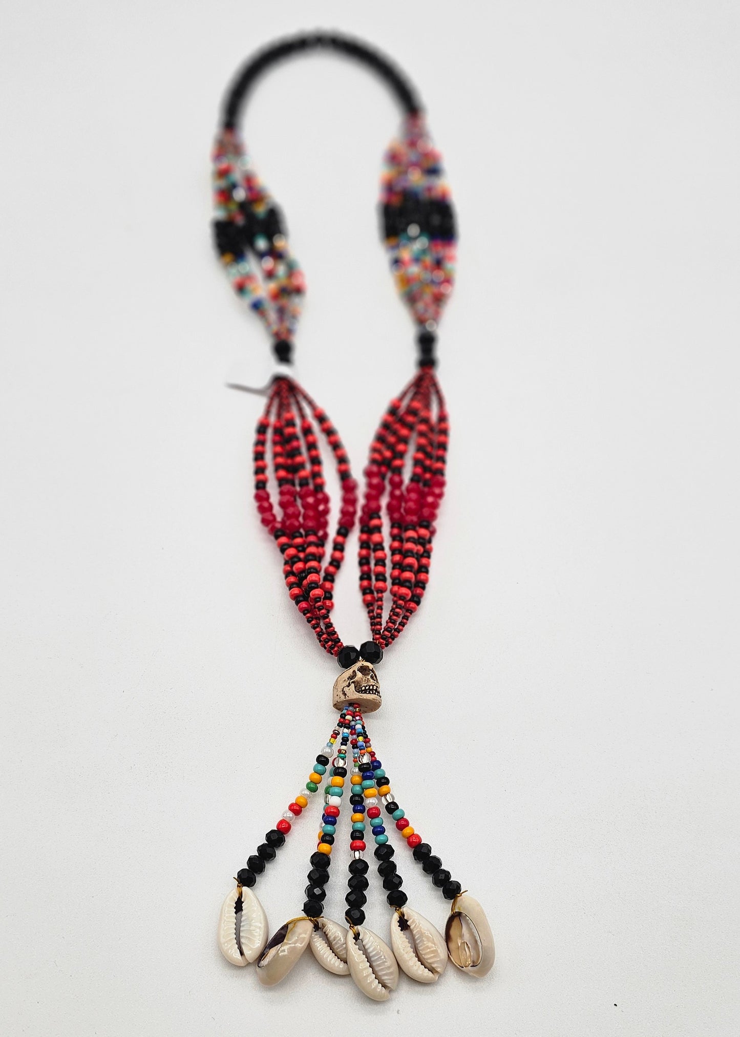 COLLAR DE MAZO MEDIANO DE 7 POTENCIAS AFRICANAS