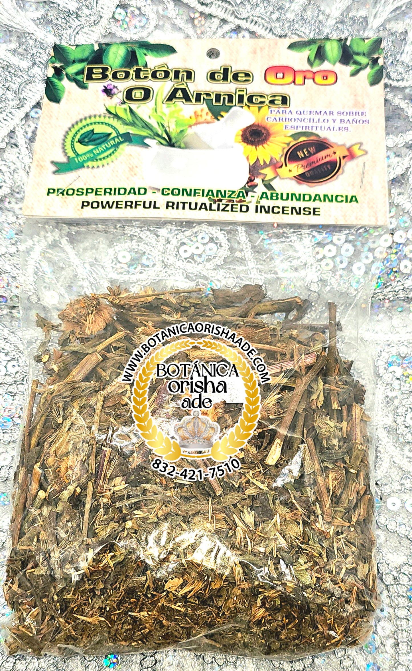 HIERBAS SECA BOTON DE ORO