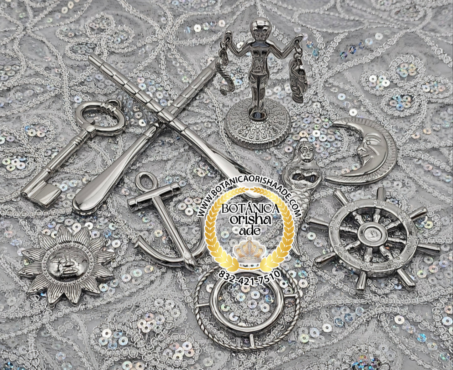 HERRAMIENTAS DE OLOKUN DE ACERO