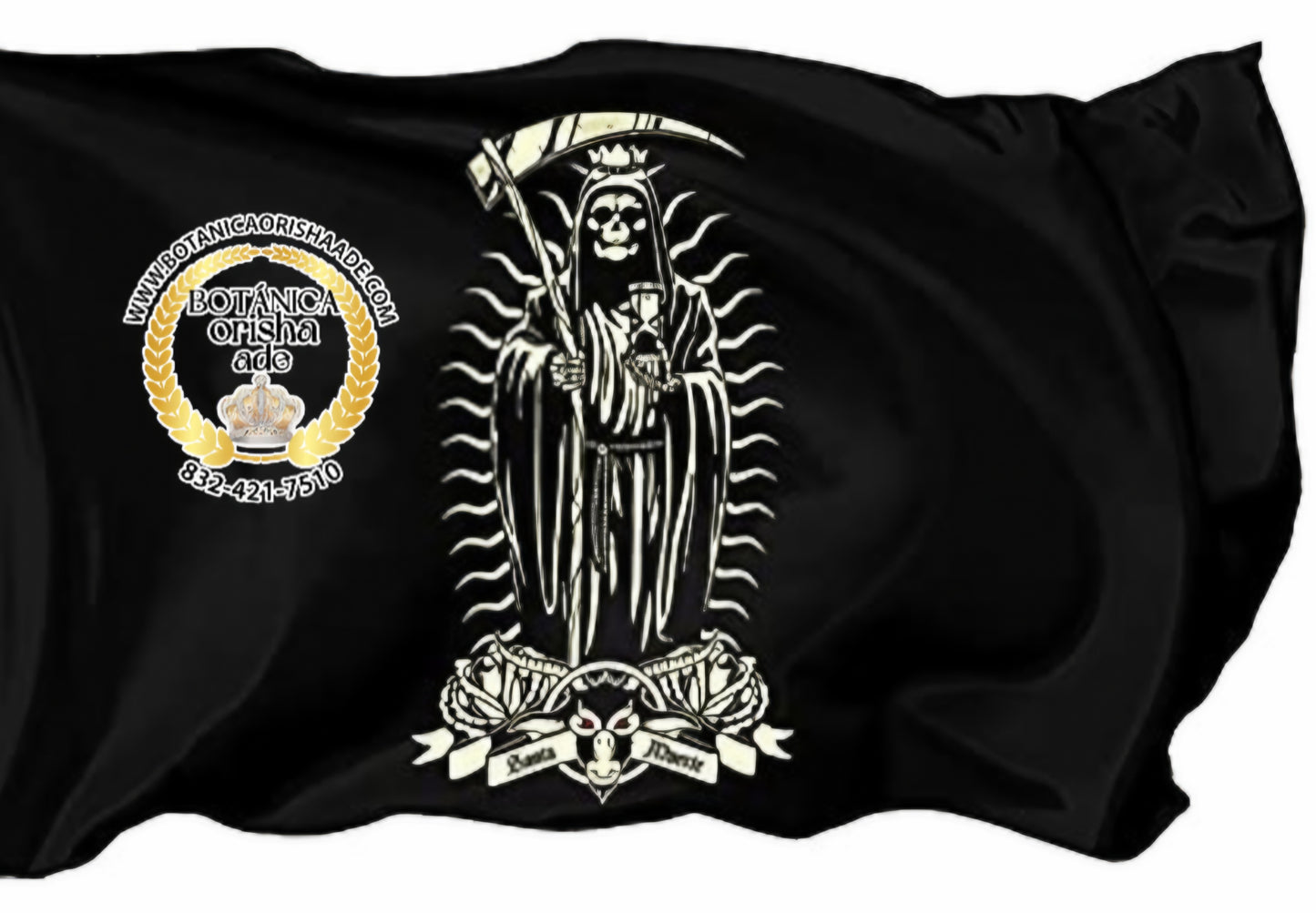 BANDERA DE LA SANTA MUERTE