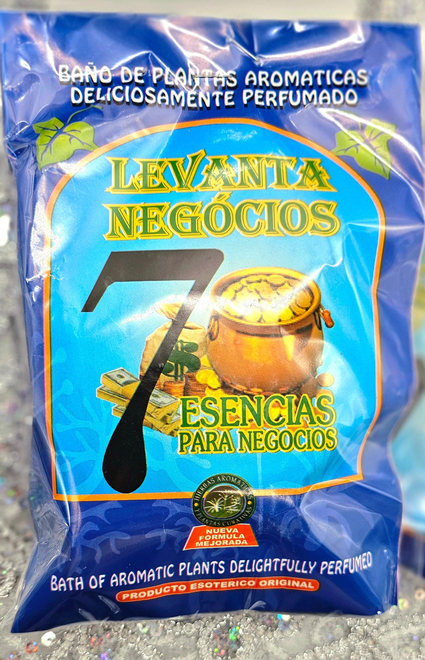HIERBA SECA-7 ESENCIAS PARA LEVANTA NEGOCIOS