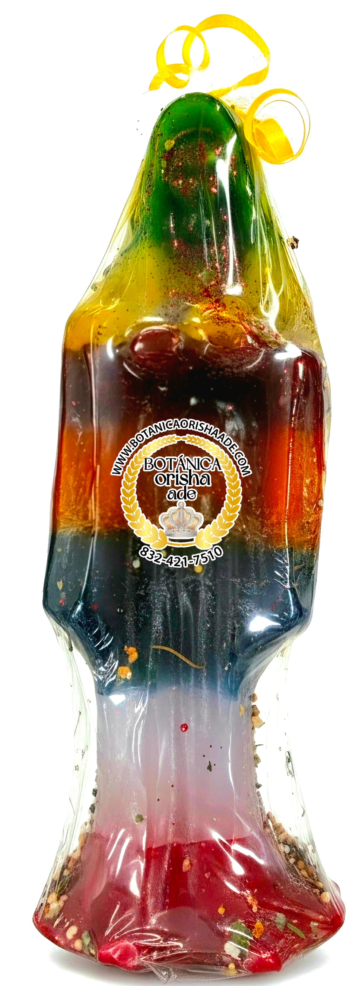 VELA ESTATUA DE LA SANTA MUERTE 7 COLORES