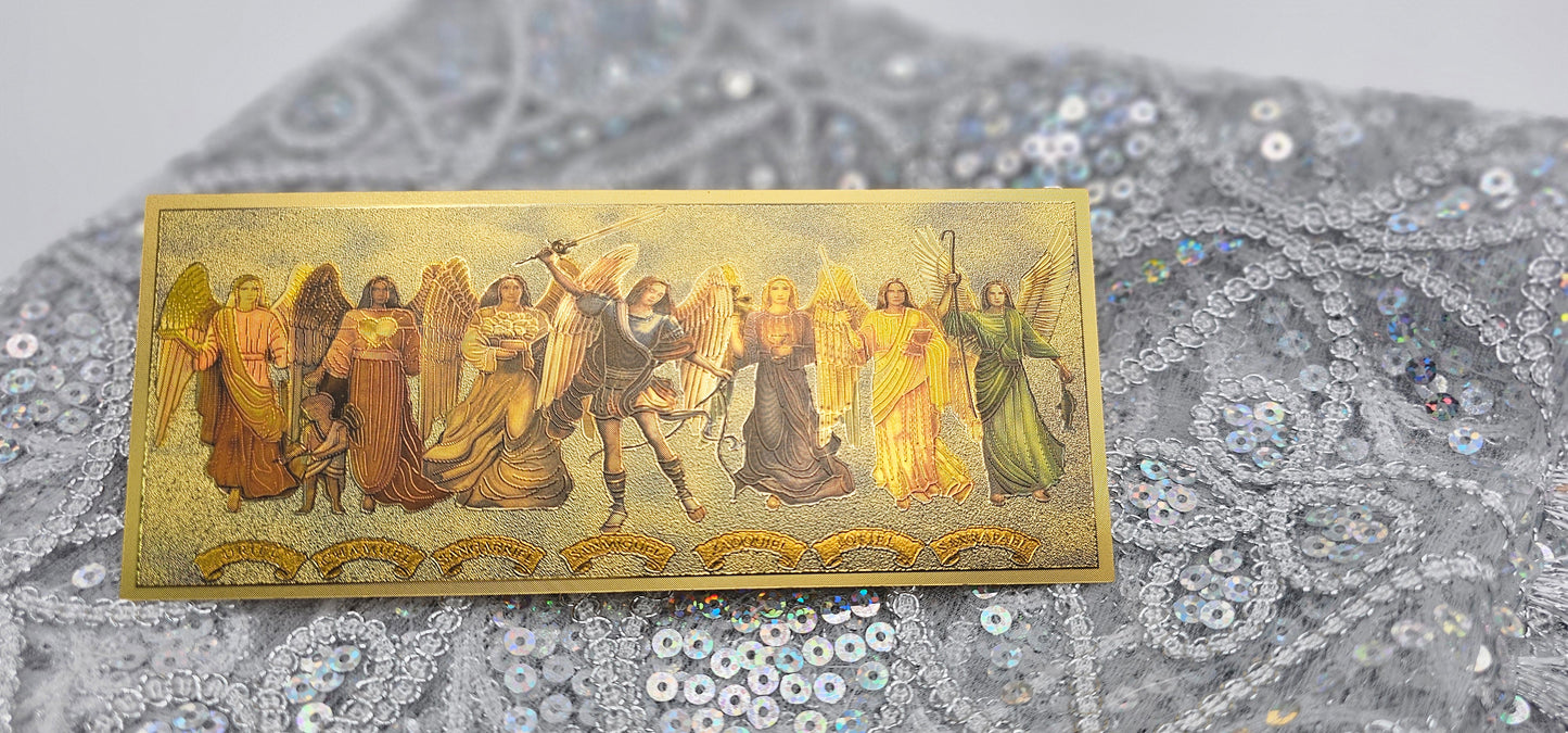 BILLETS DE ORO DE 7 ARGANGELES
