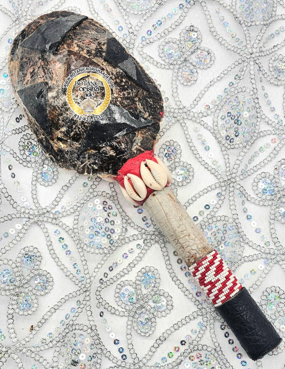 MARACA DE CARAPACHO DE JICOTEA 2