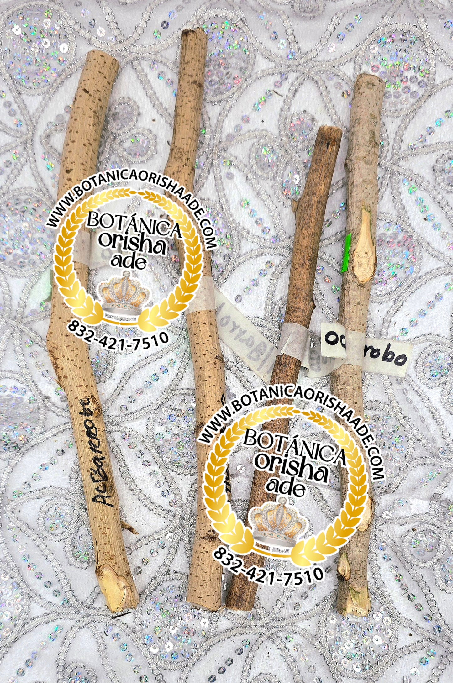 PALO ALGARROBO - 15 Y 20 PULGADAS DE LARGO