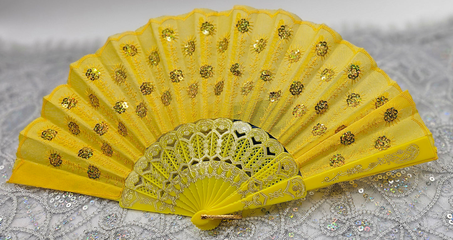 ABANICOS AMARILLO