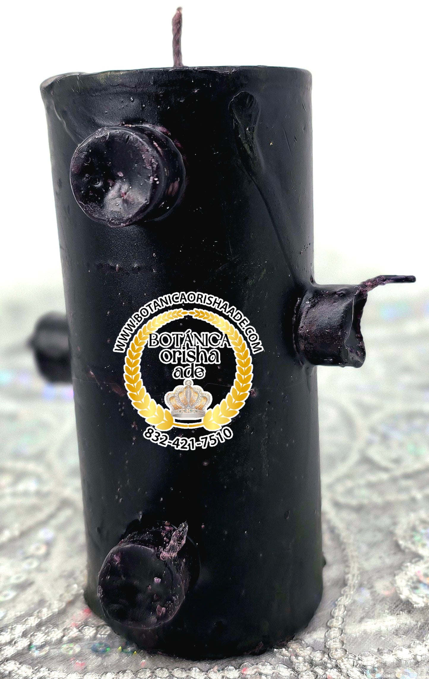 VELA - 7 MECHAS NEGRA