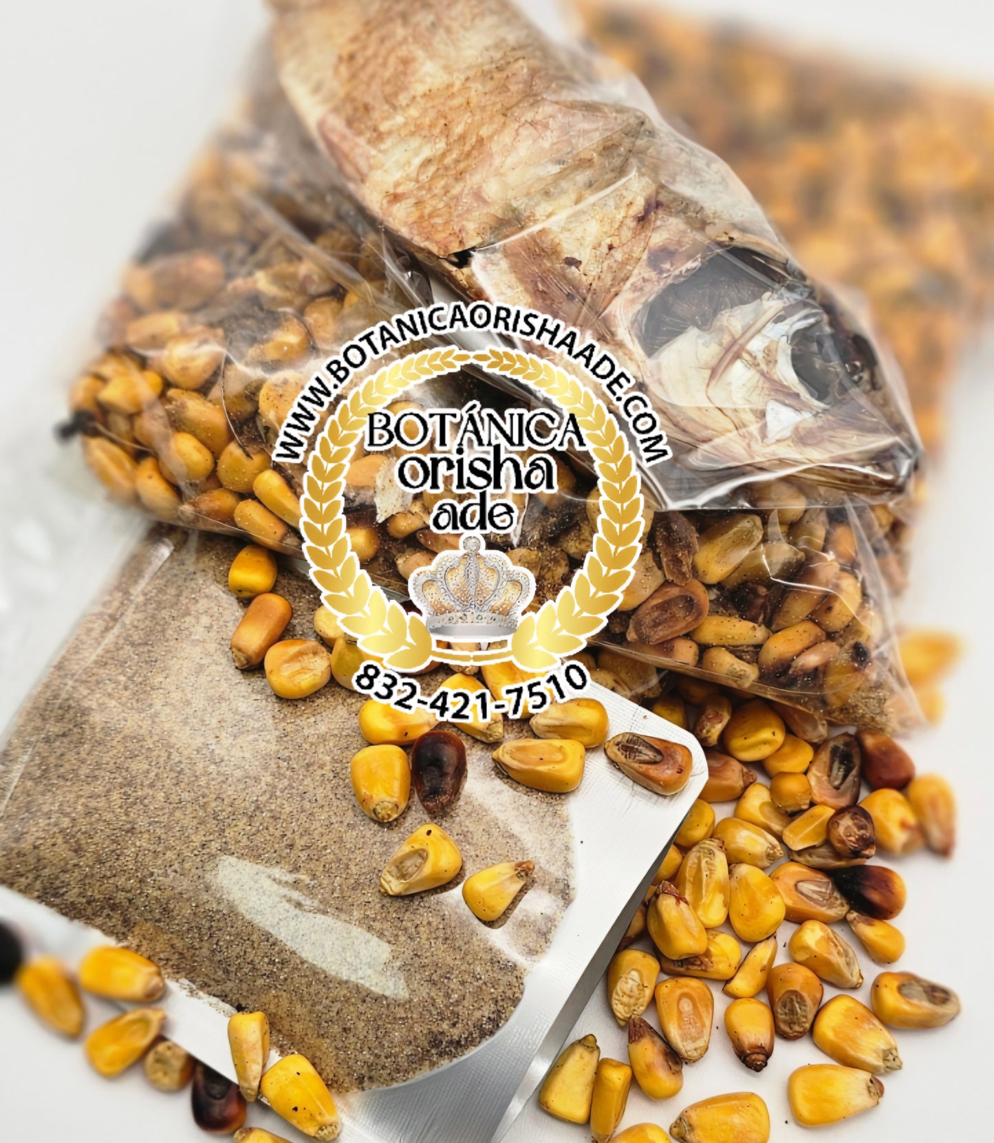 PESCADO, JUTIA, Y MAIZ TOSTADO MIXTO