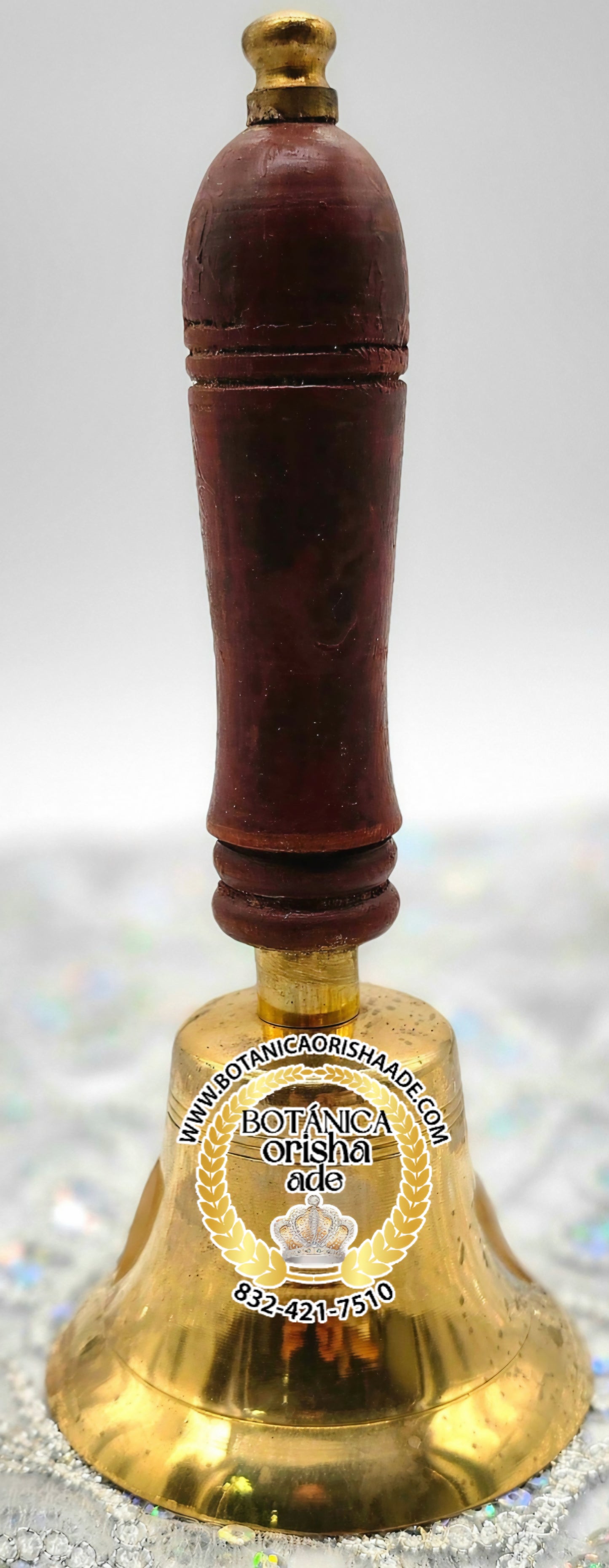 CAMPANA DE OSHUN CON CABO DE MADERA