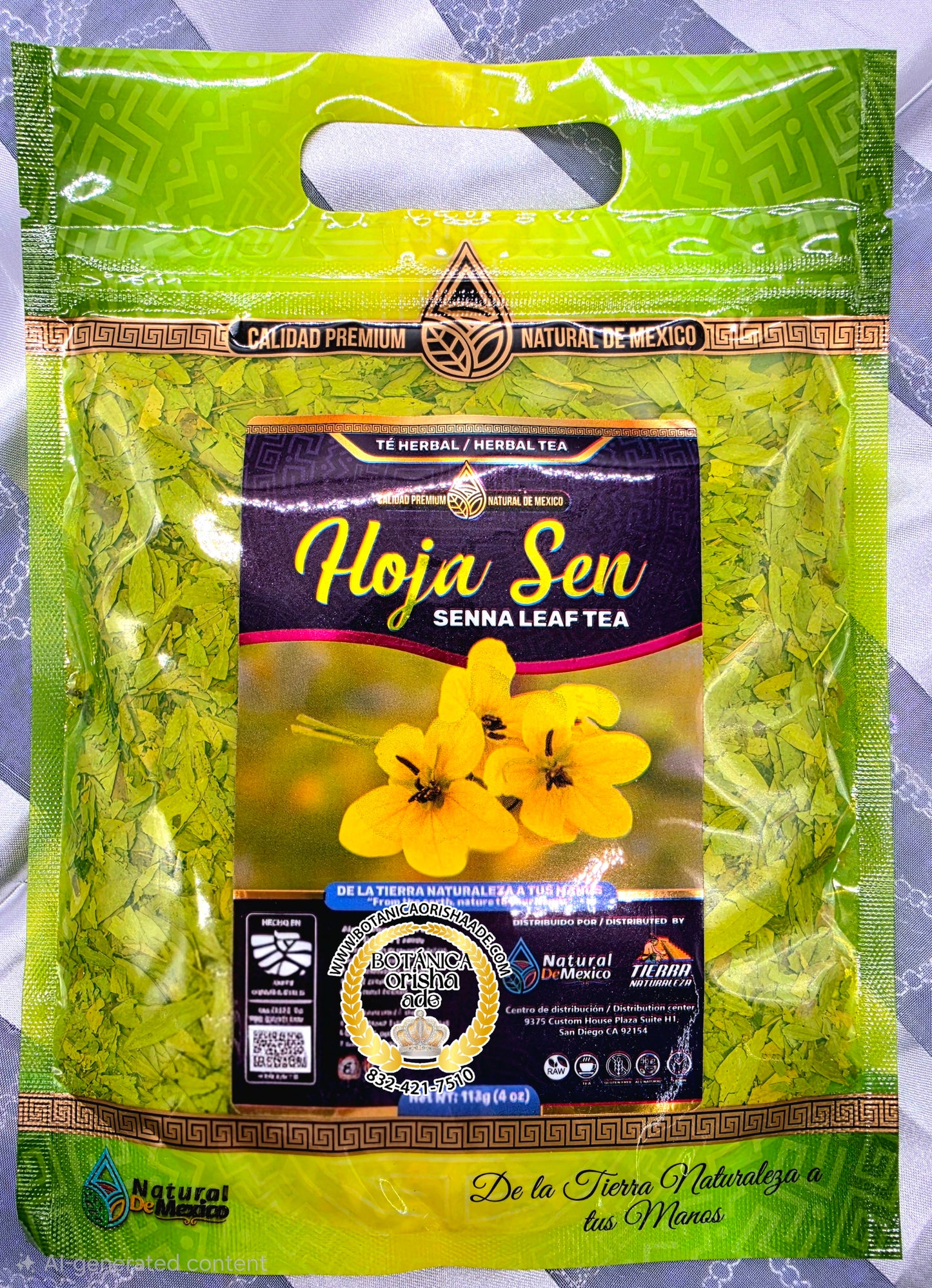 HIERBA SECA - HOJA DE SEN