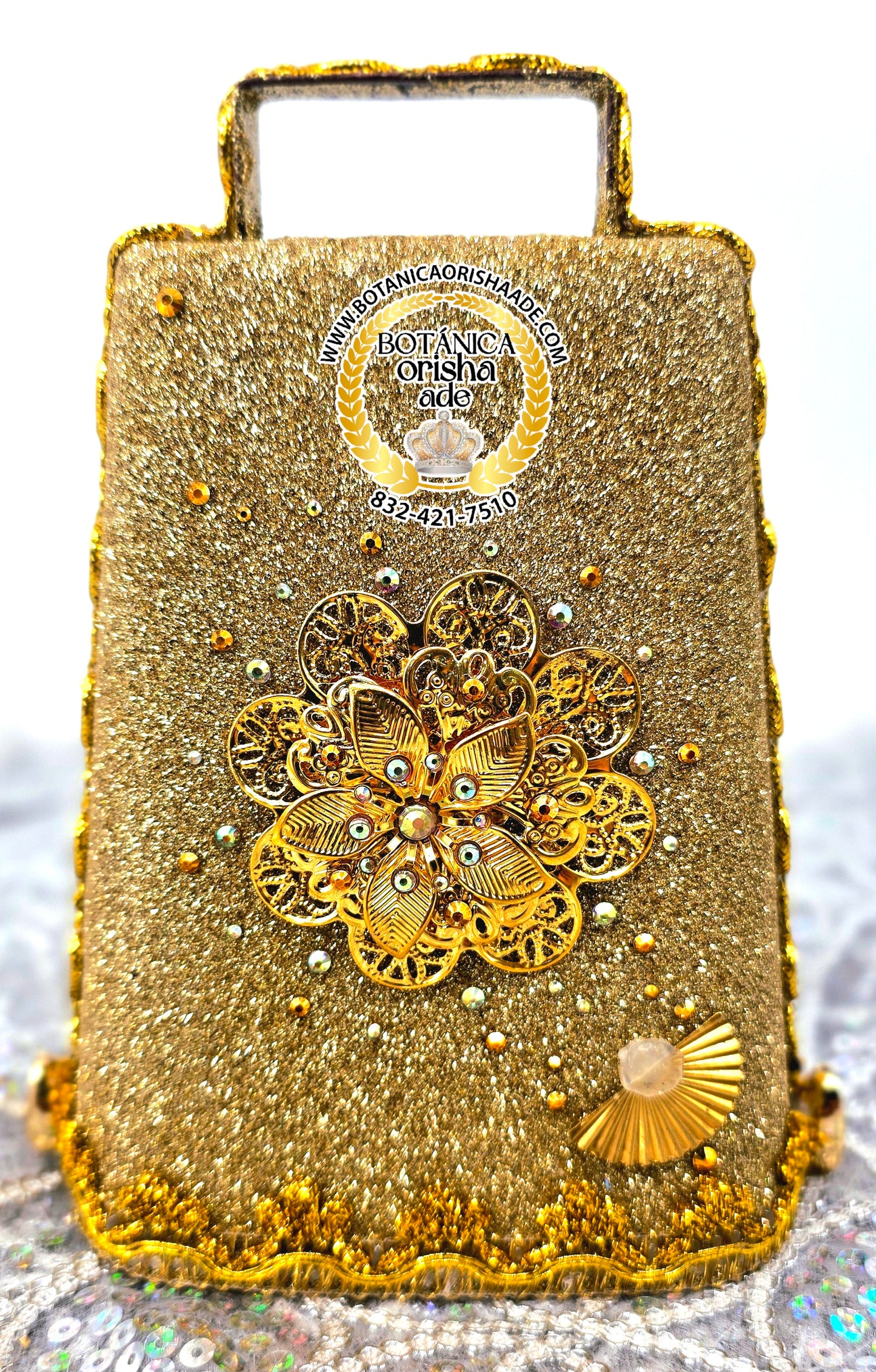 CINCERRO DECORADO DE OSHUN 2