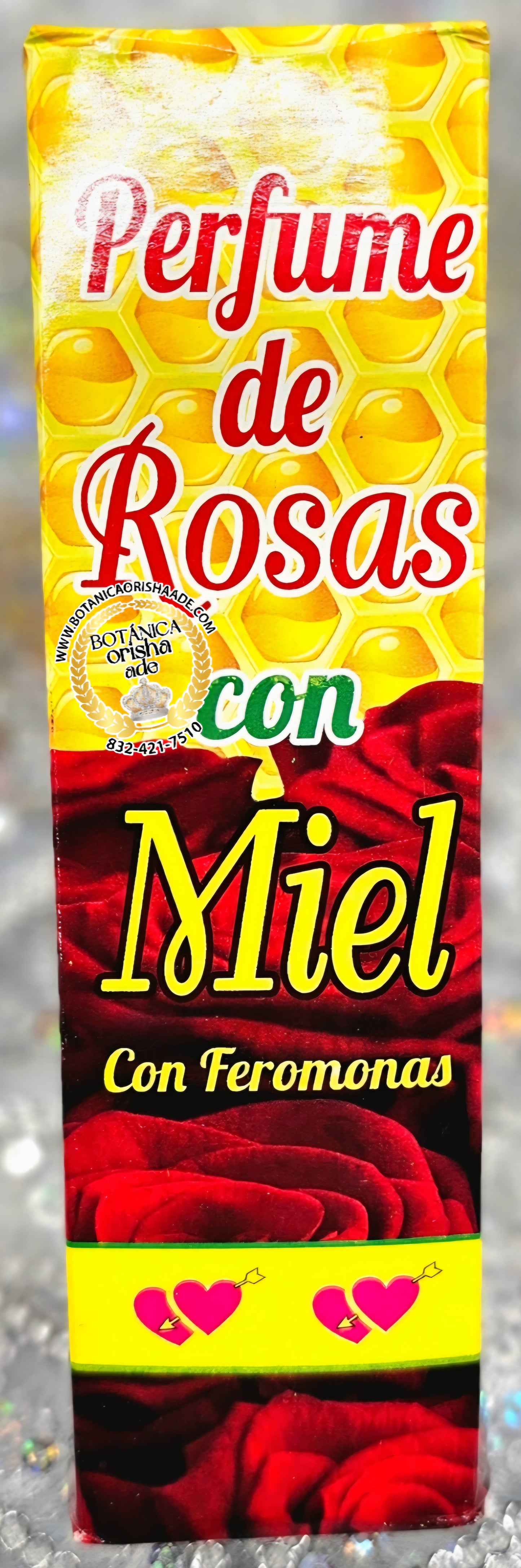 PERFUME ROSAS CON MIEL
