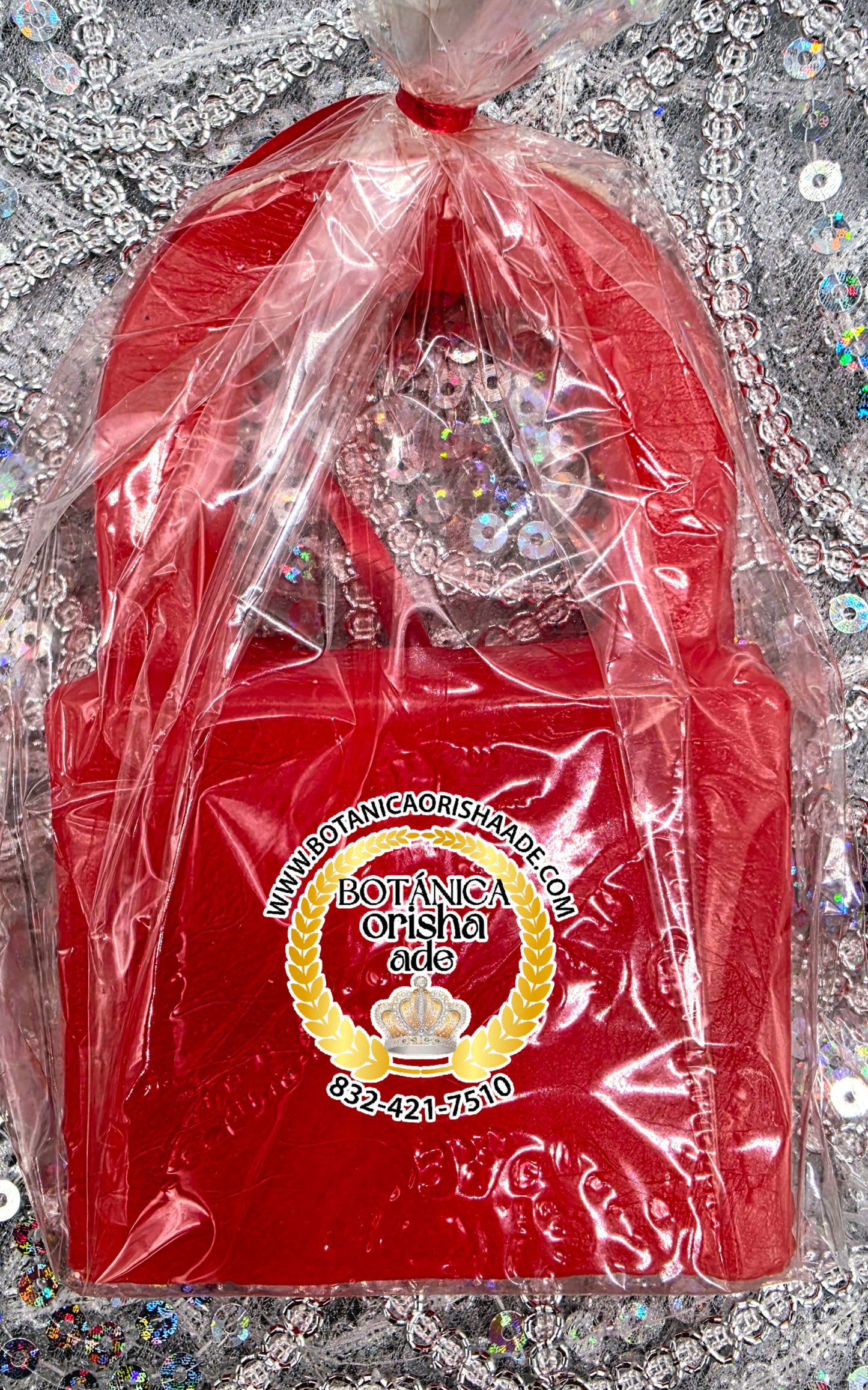 Vela De Candado Rojo