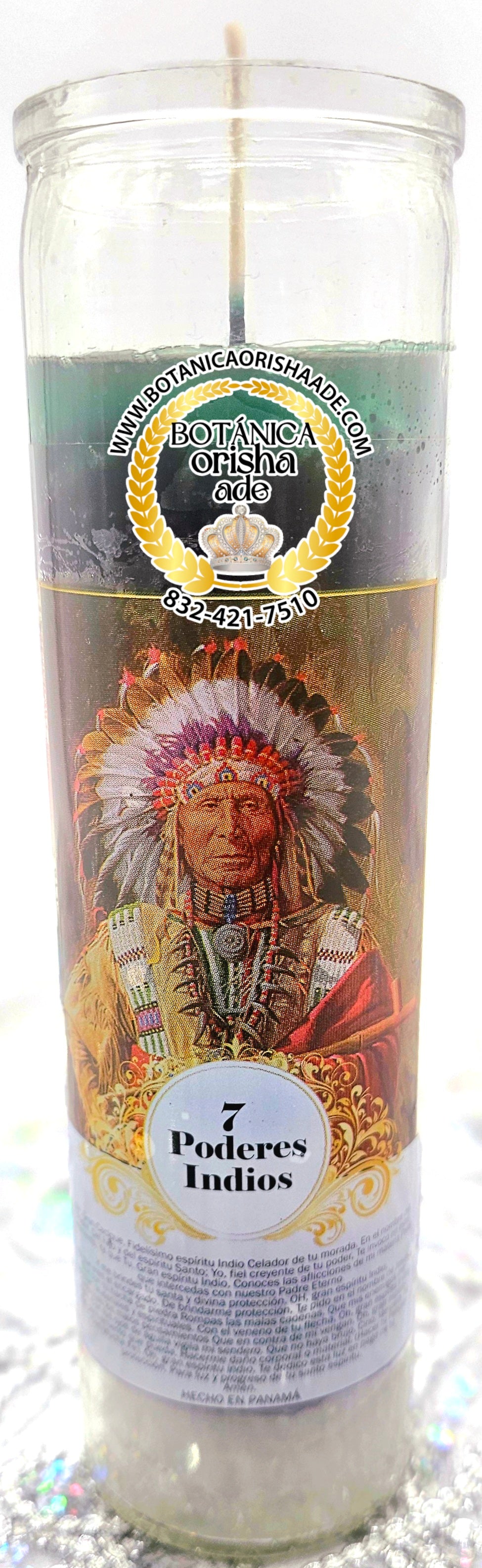 VELA DE 7 PODERES INDIOS