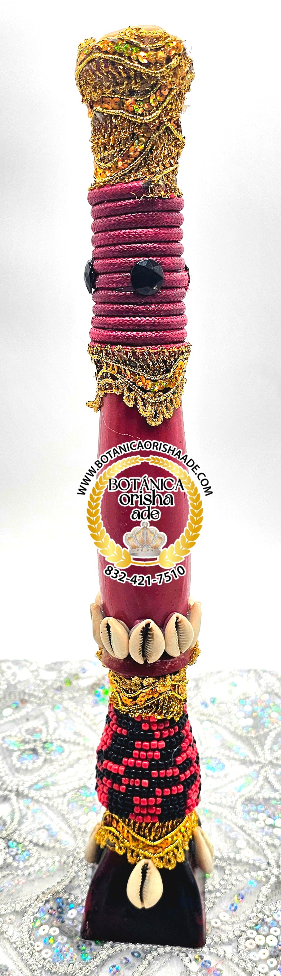 CAMPANA DECORADA DE ELEGUA