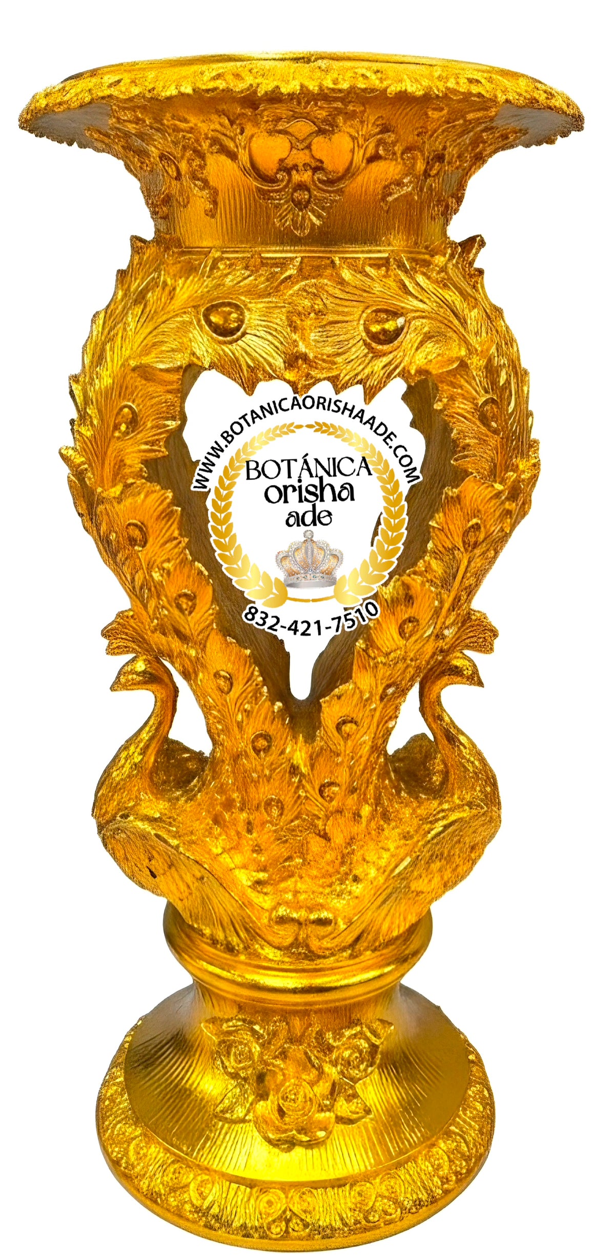 PEDESTAL DE OSHUN DE CORAZÓN