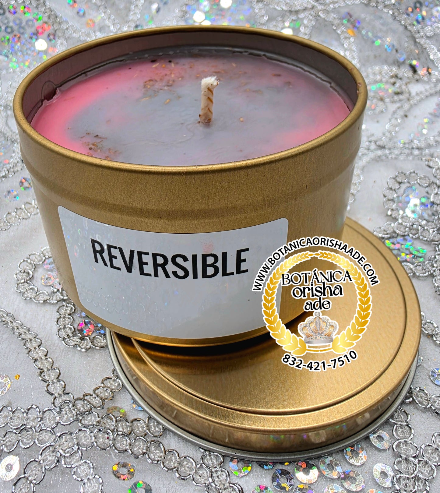 VELA PREPARADA - REVERSIBLE