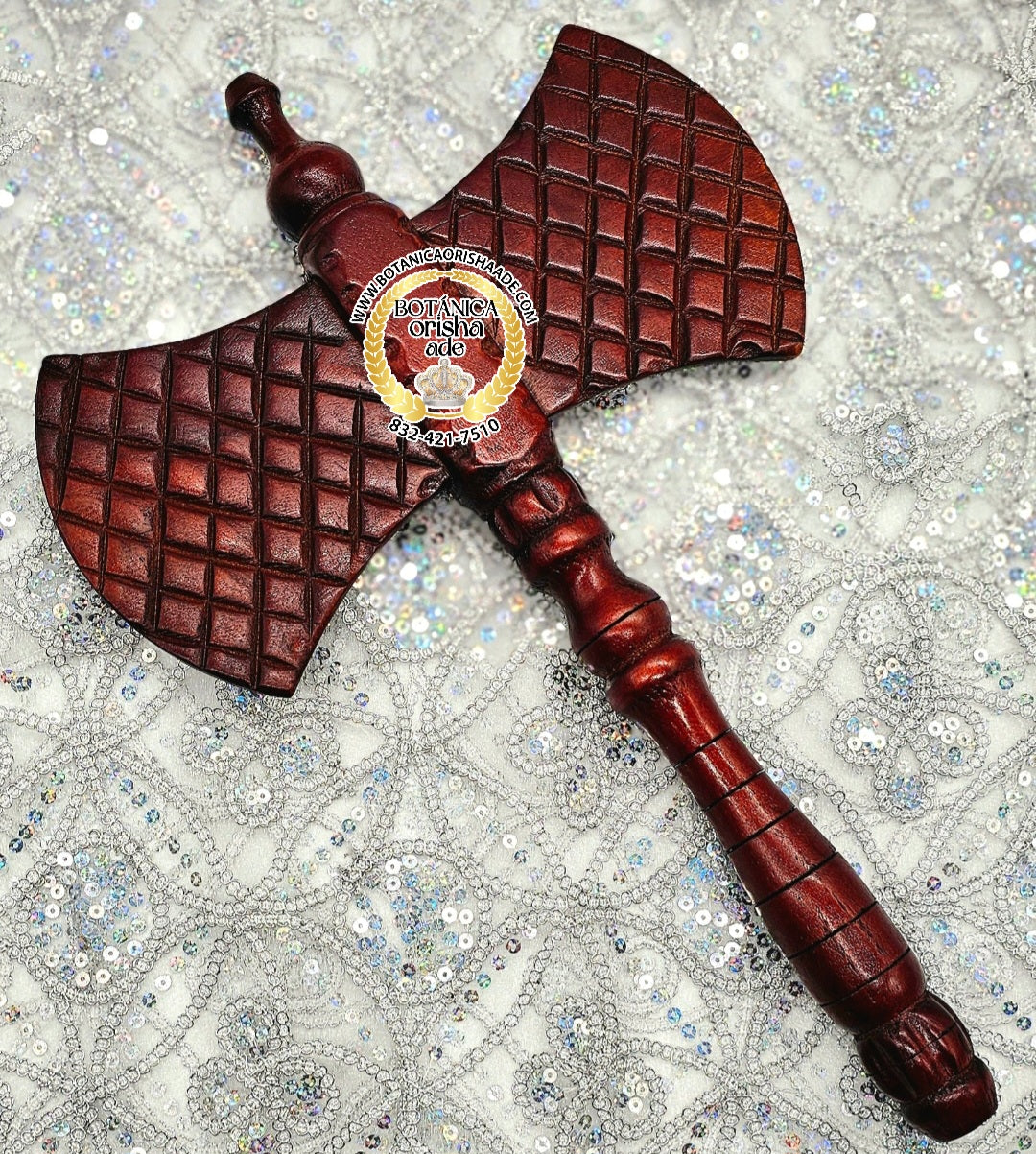 HACHA DE MADERA (OSCURA)