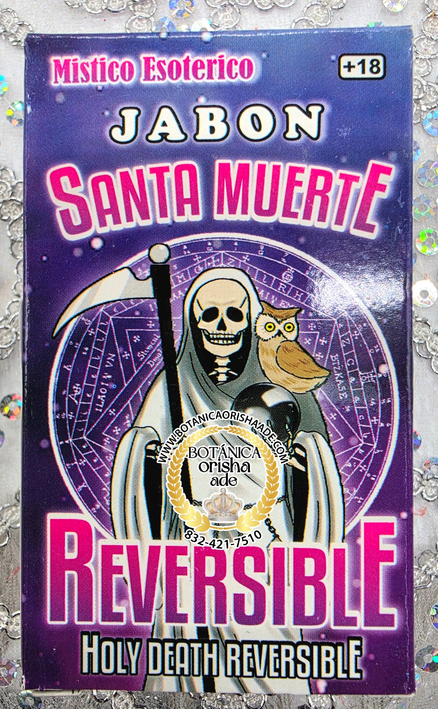 JABÓN REVERSIBLE SANTA MUERTE