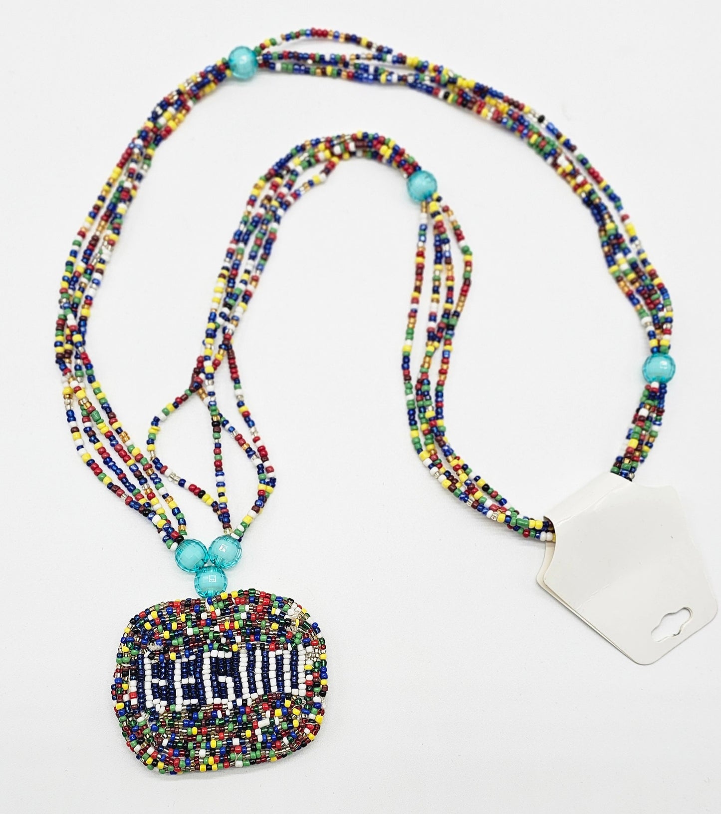 COLLAR TRADICIONAL CON ORISHA (ISESE)