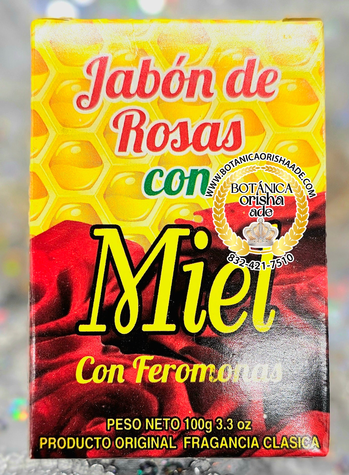JABÓN ROSAS CON MIEL