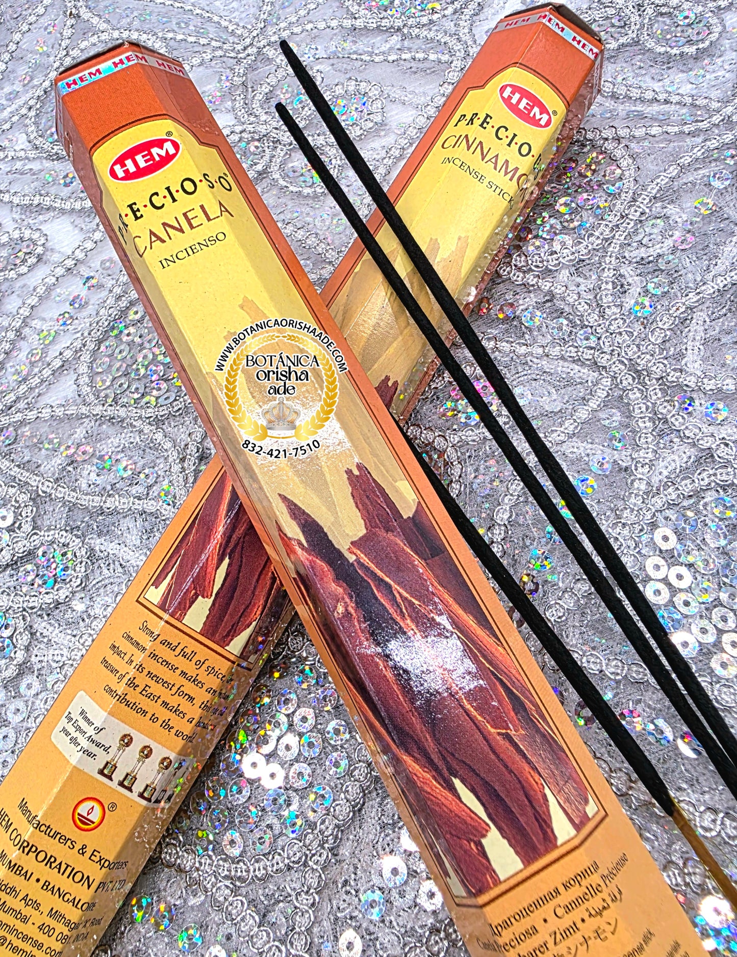 INCENSIO DE PALITO - CANELA - CINNAMON