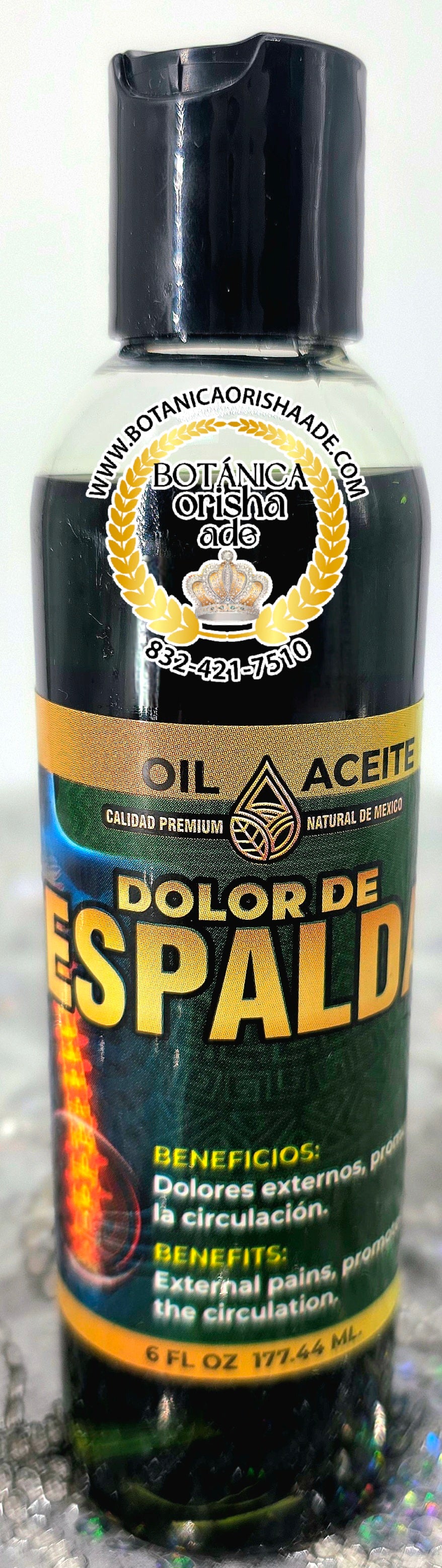 ACEITE Dolor DE Espalda