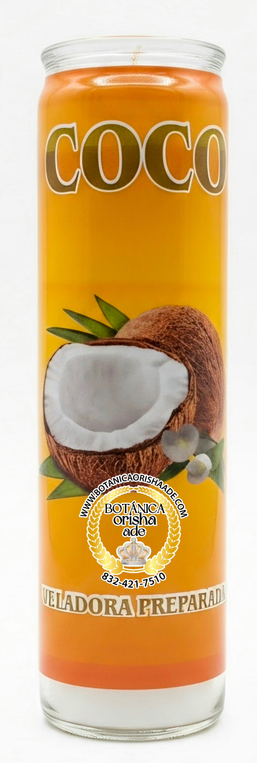 VELA PREPARADA - DE COCO