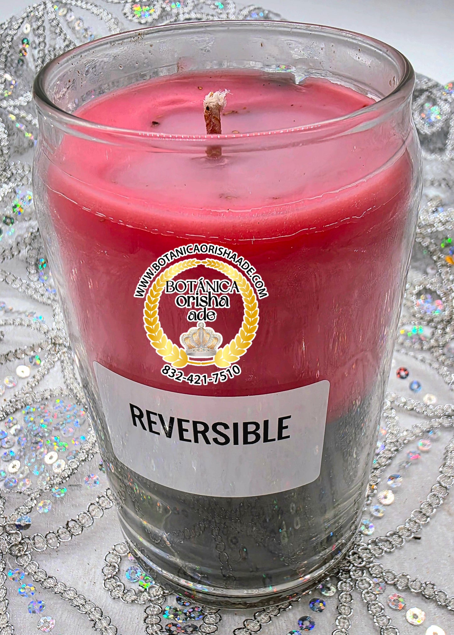 VELA PREPARADA - REVERSIBLE