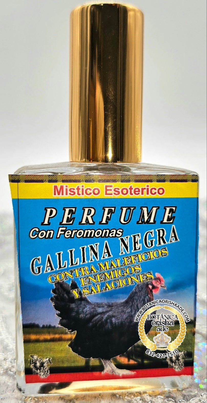 PERFUME CON FEROMONA GALLINA NEGRA