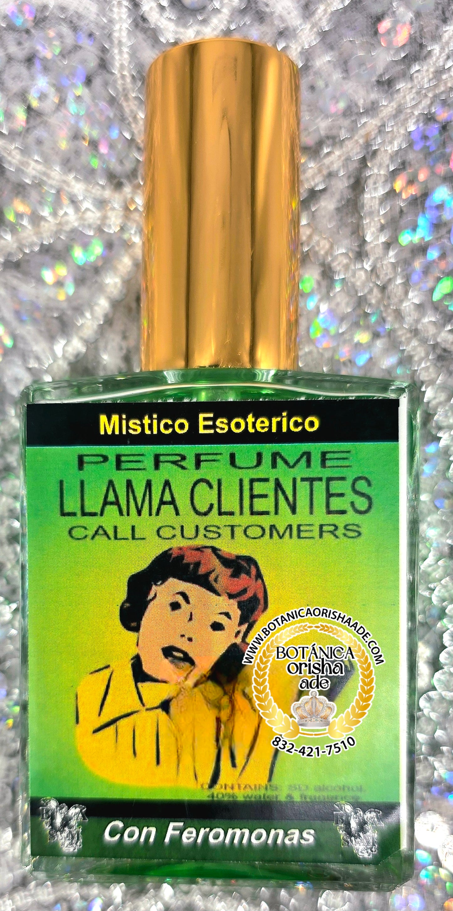 PERFUME LLAMA CLIENTES
