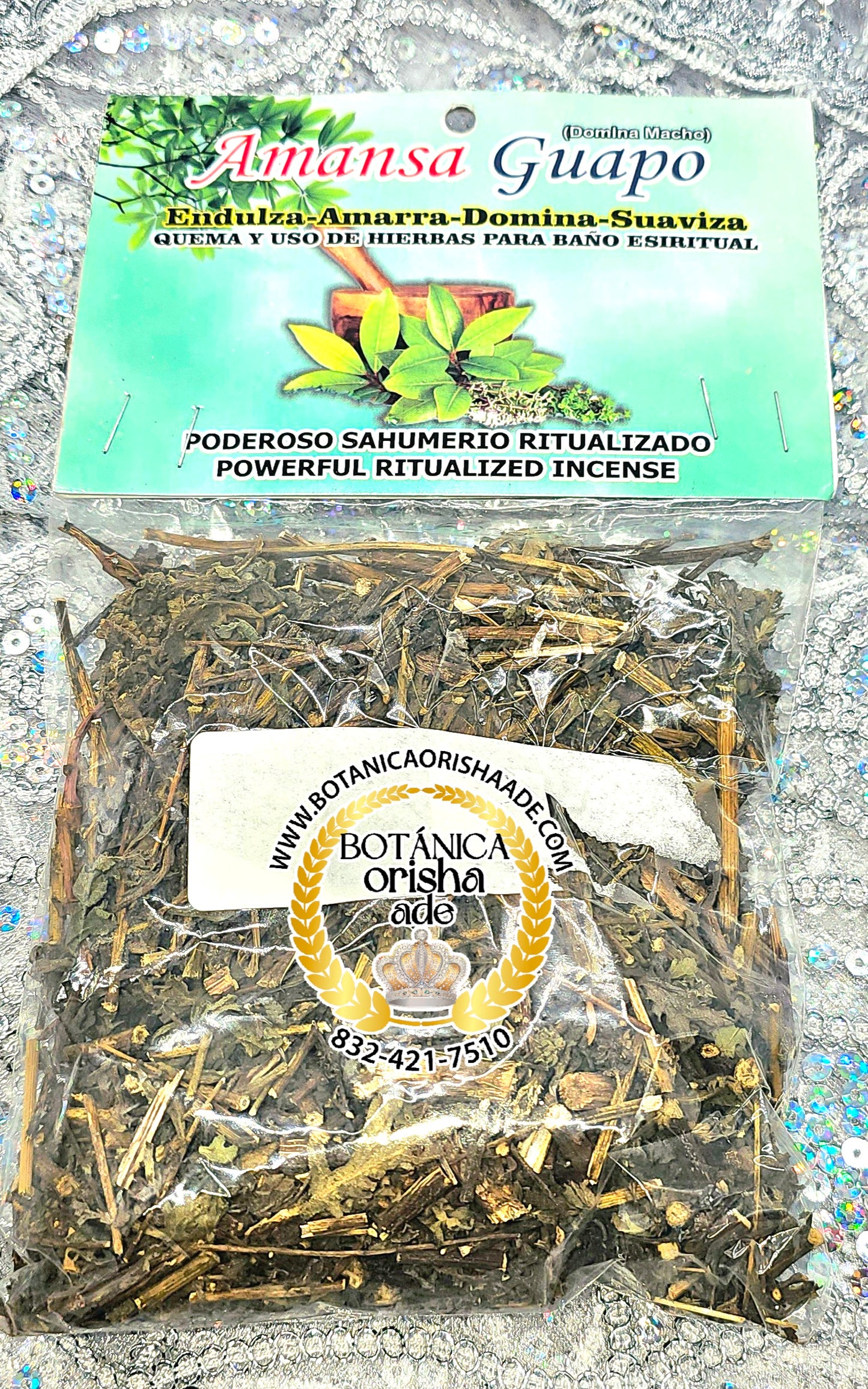 HIERBA SECA AMANSA GUAPO