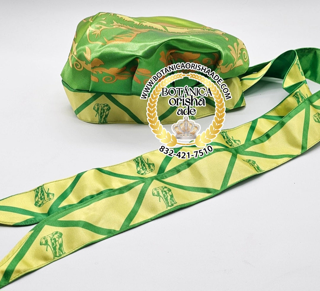 GORRO DE SANTERA DE GALA - ORULA