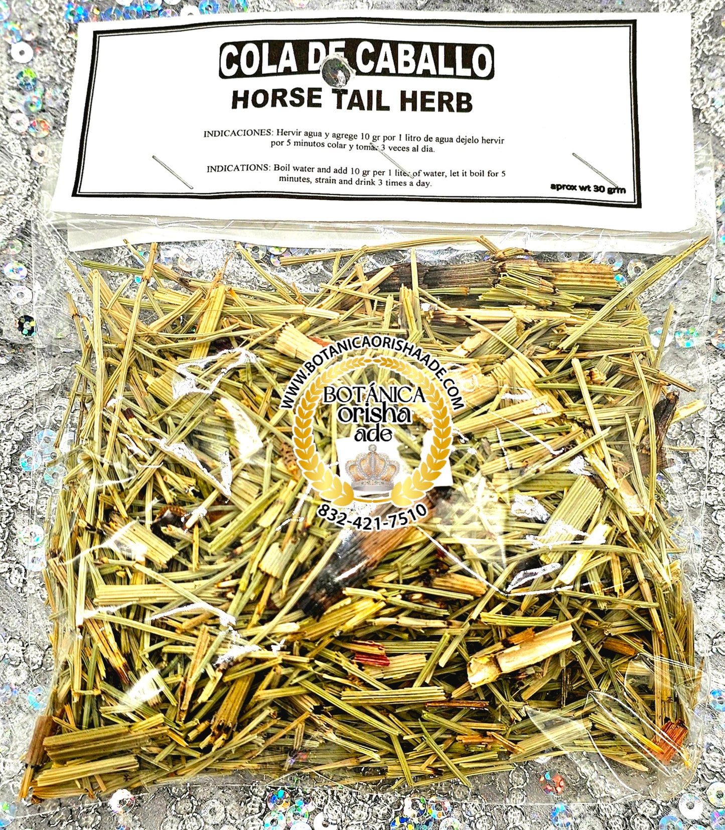 HIERBAS SECA COLA DE CABALLO