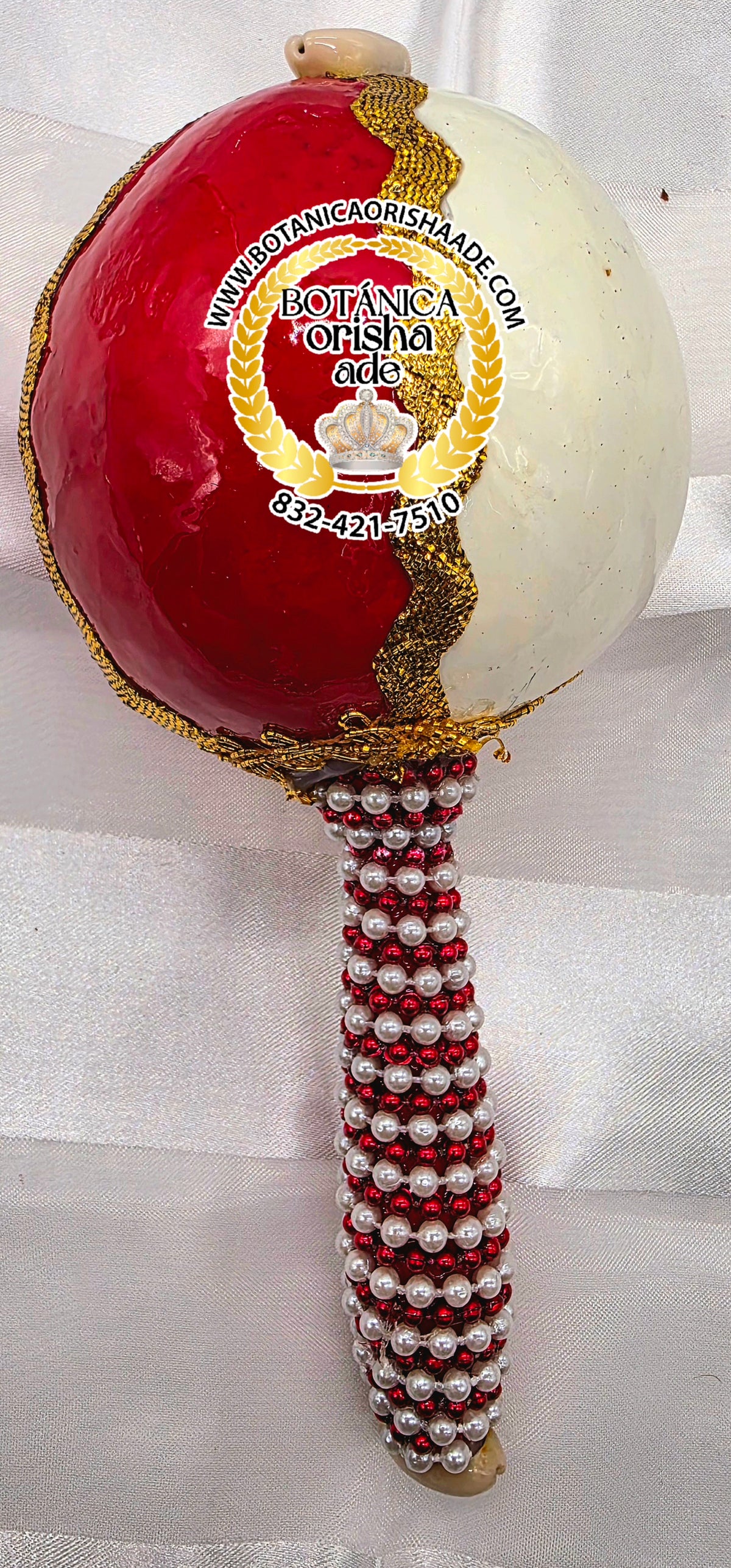 MARACA DECORADA DE SHANGO