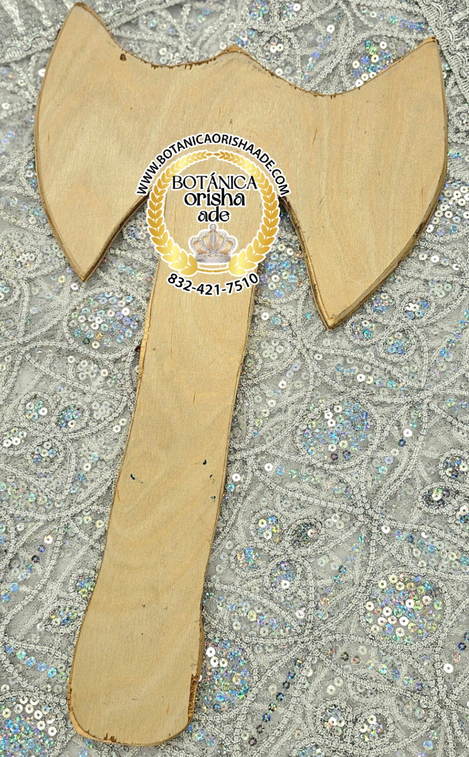 HACHA DE MADERA GRANDE