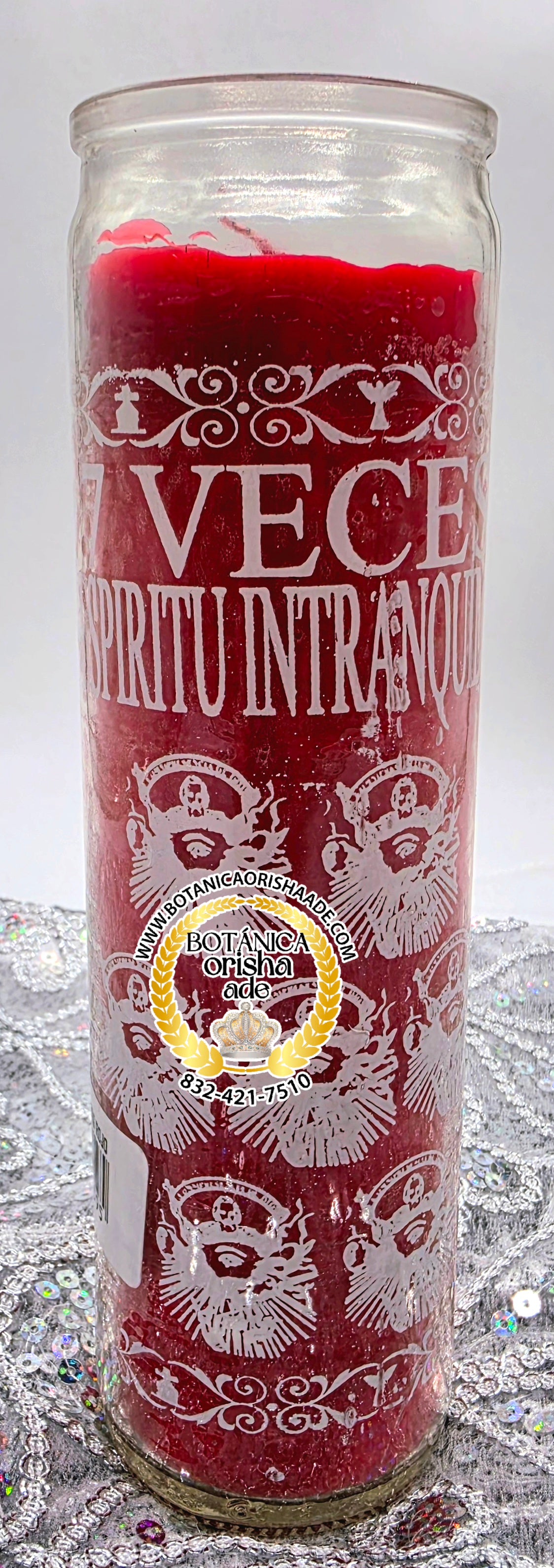 VELA 7 VECES ESPIRITU INTRANQUILO