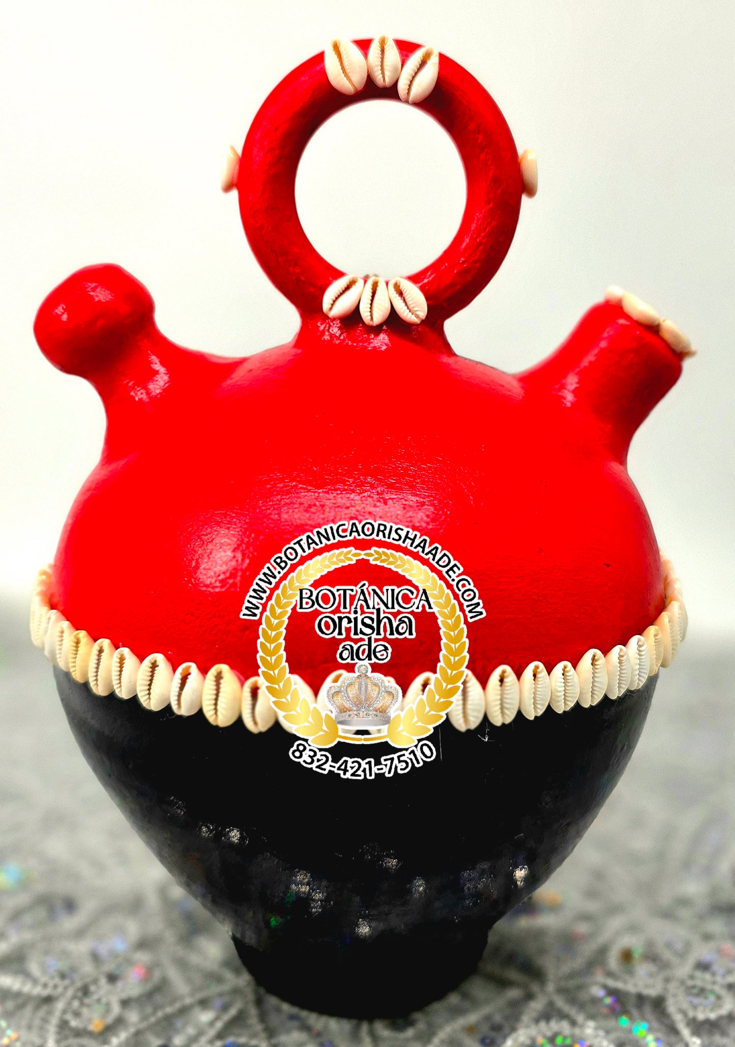 PORRON GRANDE DE ELEGUA DECORADO