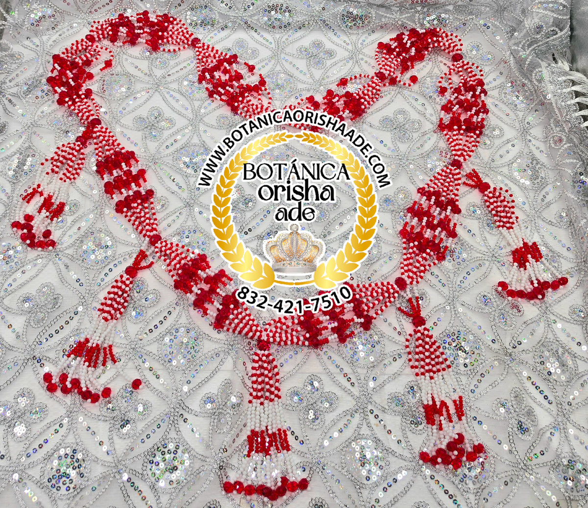 COLLAR DE MAZO DE SHANGO DE CRYSTAL