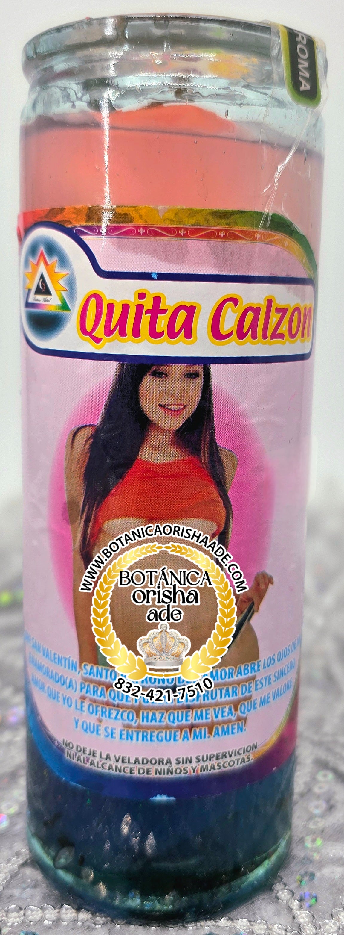 VELA PREPARADA DE GEL - QUITA CALZON