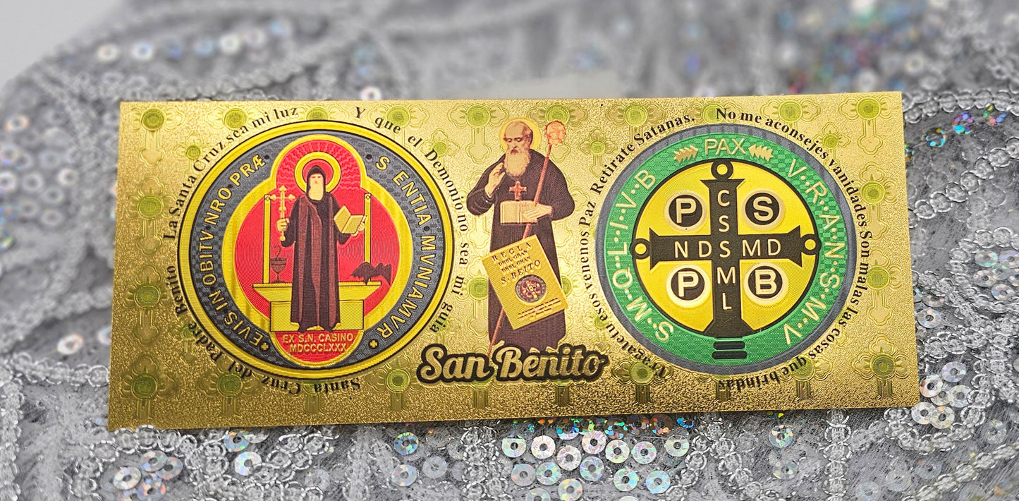BILLETE DE ORO (SAN BENITO)