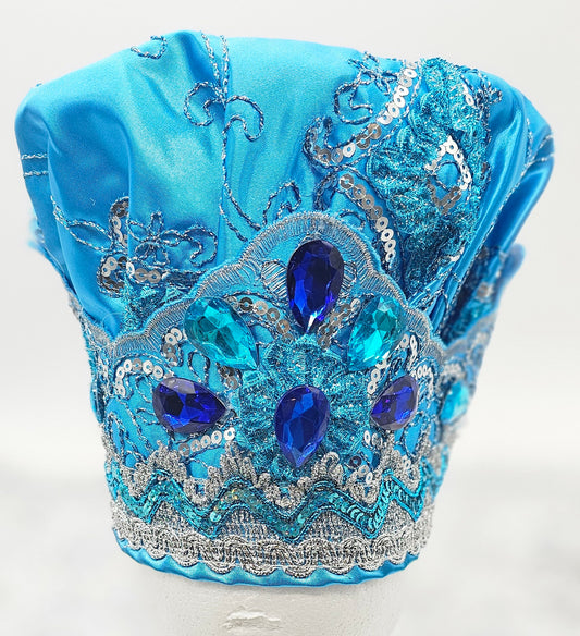 GORRO DE OLOKUN DE GALA CON DISEÑO